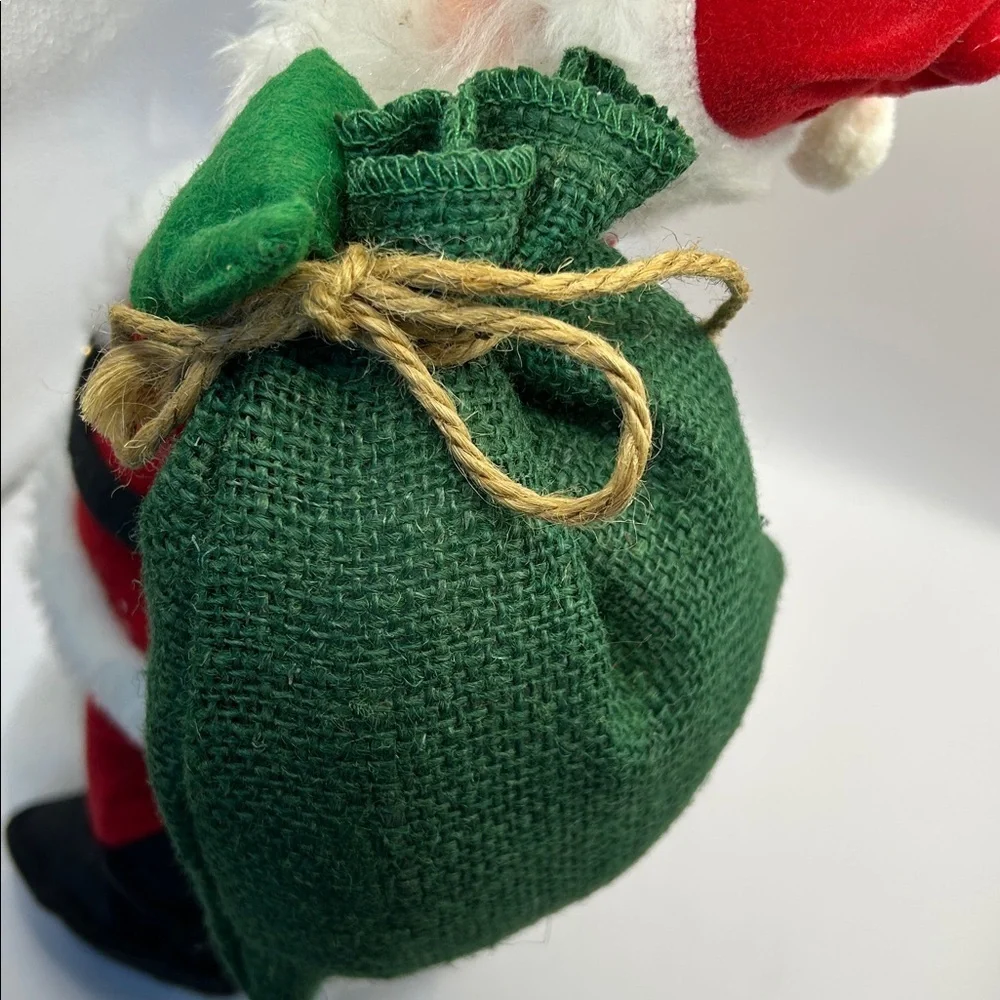 Vintage Annalee Santa with his sack